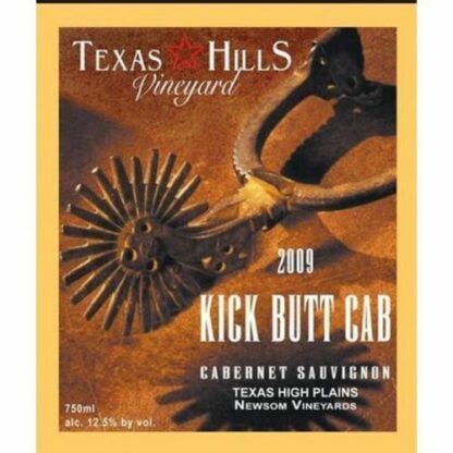 Zoom to enlarge the Texas Hills Cabernet Sauvignon Kick Butt Estate