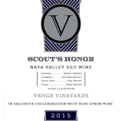 Zoom to enlarge the Venge Vineyards Scout’s Honor Zinfandel