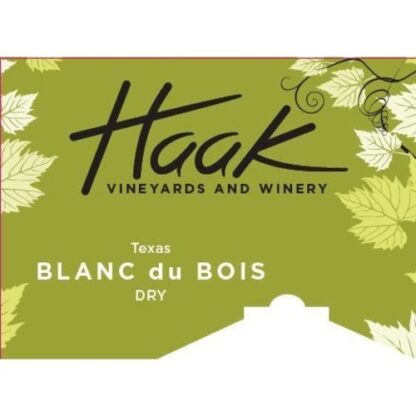 Zoom to enlarge the Haak Blanc Du Bois Dry Texas