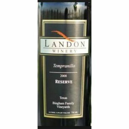 Zoom to enlarge the Landon Tempranillo Reserve