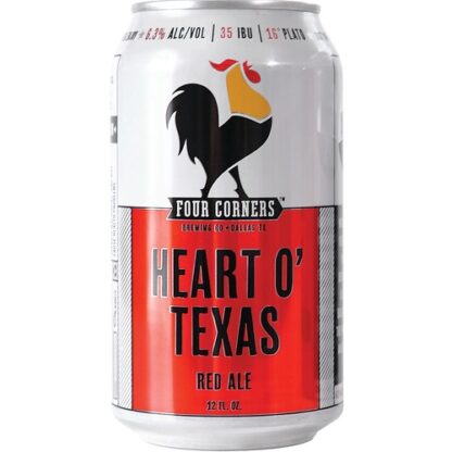 Zoom to enlarge the Four Corners Heart O’ Texas Red • 6pk Can