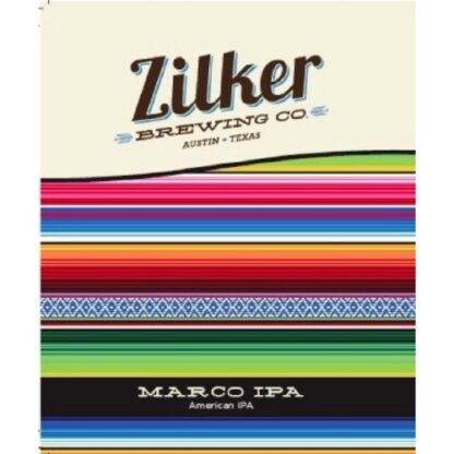Zoom to enlarge the Zilker Brewing Marco IPA • Cans