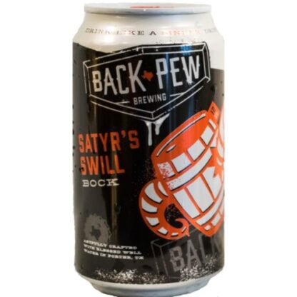 Zoom to enlarge the Back Pew Satyr’s Swill Bock • Cans