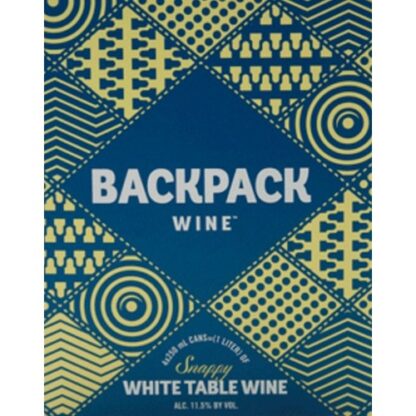 Zoom to enlarge the Backpack Snappy White 4-pack Cans