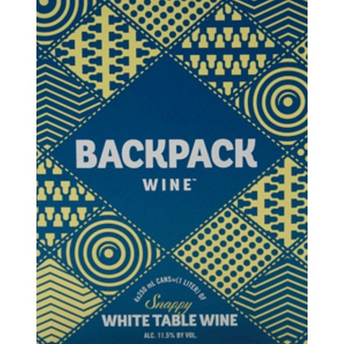 Zoom to enlarge the Backpack Snappy White 4-pack Cans