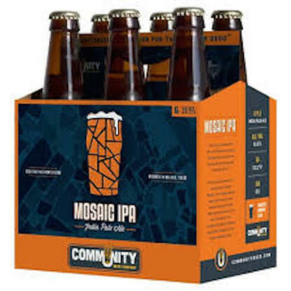 Zoom to enlarge the Community Beer Mosaic IPA • 6pk Bottle