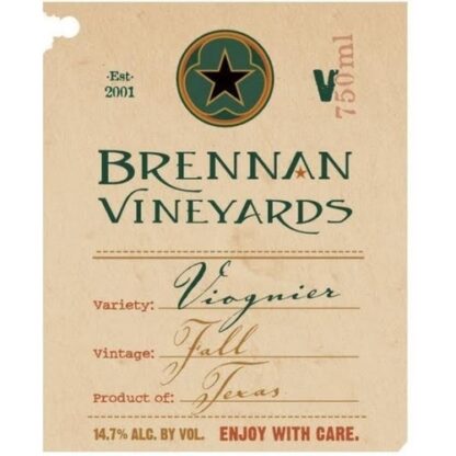 Zoom to enlarge the Brennan Vineyards Viognier
