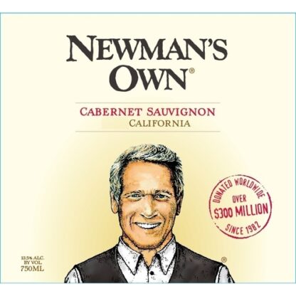 Zoom to enlarge the Newman’s Own Cabernet Sauvignon (California)